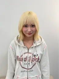 抜きっぱなしblonde👩🏼💫💫  ¥18700 ➩ ¥15000