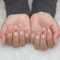 💎💅 持ち込みデザイン可能〈ジェルネイル〉/パーツつけ放題/他店当店オフ無料