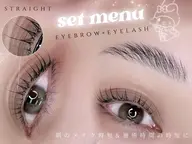 【まつげ×眉毛】パリジェンヌ×ハリウッドブロウリフト🕊️✨まつげと眉毛の同時施術♡一気にお目元垢抜け💐