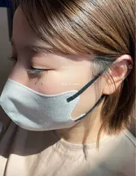 【カラーエクステ​〜​140本】ヘアカラーやカラコンに合わせてまつ毛も…🧸🪞お顔に一体感が出て優しい雰囲気に……♡