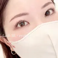 \\ラッシュリフト×アイブロウwax//