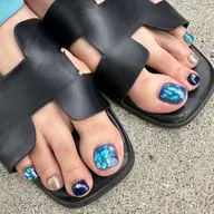 フットネイル(持ち込みネイル込み)