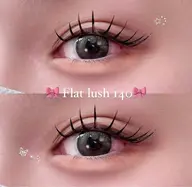 【ご新規様限定🌙】Wコーティング໒꒱୨୧.* Flat lush 140本꒰ঌ໒꒱