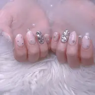 💎チップスカルプ2本ストン埋め尽くしコース