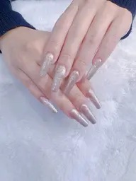 🌺新人ネイリスト🌺チップ長さだしワンカラーパーツ追加OK🙆‍♀️(別料金)