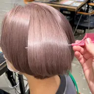 ブリーチありダブルカラー🦄marbb付き🫧