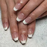 【練習モデル】ハンドジェル　フレンチ(クリアベース)☆オフなし