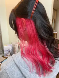 ‪✂︎‬骨格カット➕ワンポイントインナーカラー🪼ᩚ