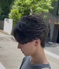 骨格矯正カット【センターパート】