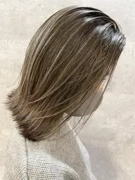 イルミナカラーorN.カラー+TOKIOトリートメント　超音波ケアプロアイロン付き