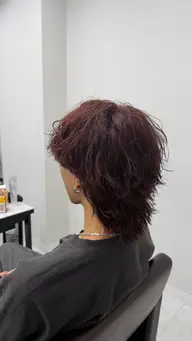 【モテるパーマ】メンズカット➕波巻きスパイラルパーマ