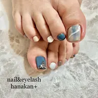 《当日予約限定》【オフケア込み】フットネイルお好きなデザイン