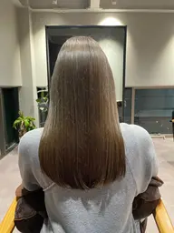 💎💫人気NO.2💫💎⚠️業界エリア最安値⚠️ブリーチ毛も伸ばすダメージレス酸性ストレート🌿カット込み👒