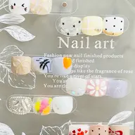 フットバス付☆親指2本アート＋ワンカラー《オフケア込》¥7500→¥3300