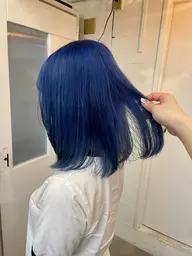 全体ブリーチ+オンカラー⛓🩶