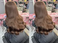 🌿ブリーチなしオリーブベージュカラー ¥8,000