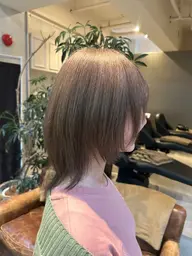 髪質改善カラー+3stepトリートメント