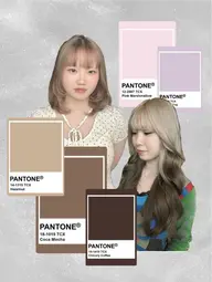 bleachcolor+treatment+前髪カット🎀ིྀ