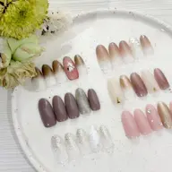 オフ込み/肌なじみ◎キレイめ女子必見★シンプルアートコース100種以上