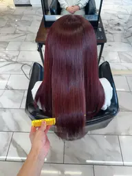 【新規｜ブリーチなしダブルカラー】透明感・発色重視◎