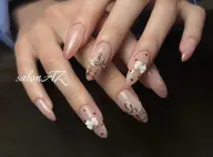 【チップ長さ出し10本】持ち込みデザイン、パーツ持ち込み可