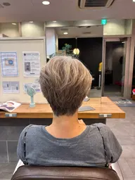 【木金19:00限定】40.50代向けショートヘアカット+シャンプー🫧