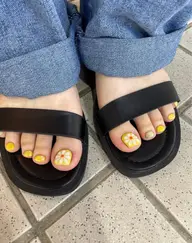 【足元も可愛く🩰🎀】フットネイル