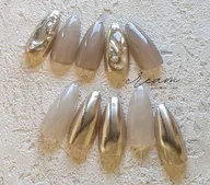 【ワンカラー＆ミラーネイル】他店様オフ込み