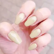 【Jrネイリスト】(オフなし)チップで長さだし☆深爪矯正！美爪育成ワンカラー　+1,000円でマグ・オーロラに変更可