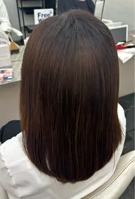 【伸びて目立ってきた白髪に】白髪染めリタッチ🪄︎︎✨ [橋本/相模原/白髪/白髪染め/グレイカラー/リタッチ】