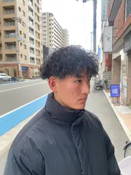 👨🏽‍🦱メンズ専用クーポン🌀メンズカット＋ツイストスパイラル等特殊パーマ