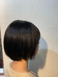 カット＆オーガニックカラー+前処理トリートメント