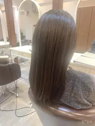 コスメ縮毛矯正＋カット＋前処理トリートメント