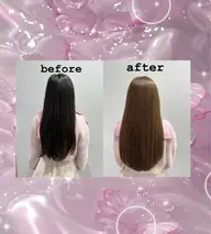 カット+カラー🩵