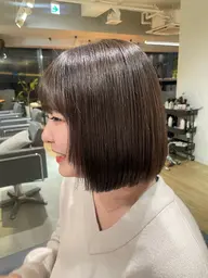 💜ぱつっとボブカット💜