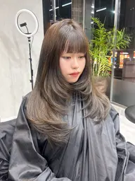 【U_24限定料金🤍】カラー+毛先カット+2stepTR