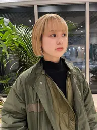 🌀メンテナンスカット＋ダブルカラー(1ブリーチ込)＋トリートメント🌀