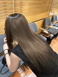 【暖色&透明感カラー🎀】エドルカラー+カット+Aujuaトリートメント