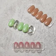 ミニモ限定☆オフなし/シンプルジェルネイル