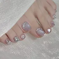 新店オープン✨フットネイル💕持ち込みデザイン