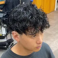 《🍀2回目クーポン🍀》メンズカット+パーマ+トリートメント