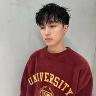 （最高に垢抜ける）　　　　　　　　　　　　　　　　　　　　🔥メンズパーマ🔥➕眉カット