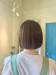 白髪抑制アドーブカラー+カット+TR