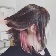 カット＋インナーカラー