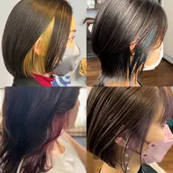 【🔆イメチェンに🔆】インナーダブルカラー《ケアブリーチ使用》＋トリートメント(2step)🫧