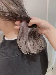 🦓カット+デザインカラー（+全体カラー）+ハホニコラメラメトリートメント