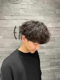 カットモデル＋パーマモデル