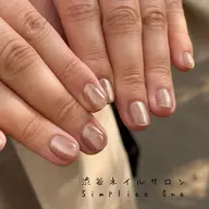 🦋【ハンド】🦋ワンカラー／マグネットジェル（70分／4,350） 🍑オフなし🍑