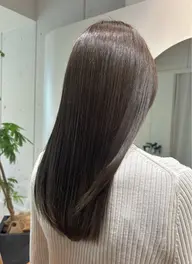 【ミニモ限定】髪質改善ケアカラー✨ 《ダメージを最小限に。手触りやツヤもアップします◎》