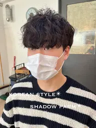 【韓国で大人気🇰🇷】カット+シャドウパーマ+トリートメント